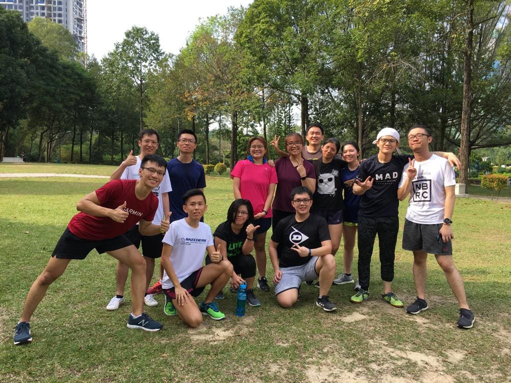 Agmoians on an outdoor sports day